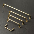 Goo-Ki 12.6"(320mm) c-c Champagne Bronze Cabinet Handle Drawer Pulls Zinc Alloy Kitchen Hardware - 6 Pack Modern Bar Pull Handles for Cupboard Wardrobe,9338UBR-320