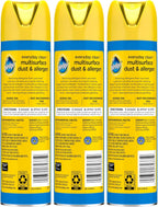 Pledge Dust & Allergen Multisurface Cleaner, Aerosol Spray, Lemon Scent, 9.7oz (Pack of 3)