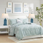 Set of 2 Table Lamps for Living Room Bedrooms, Coastal Nautical Navy Blue Bedside Nightstand Lamp with 2 USB Ports 1 AC Outlet, 3-Color Temperature Farmhouse Beach End Tables Lamp with LED Bulbs