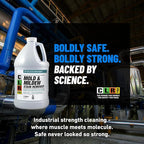 CLR PRO Heavy Duty Bleach-Free Mold and Mildew Stain Remover, 1 Gallon Bottle, Unscented Multi-Surface Stain Remover, Works on Tile, Wood, Concrete, Glass and More