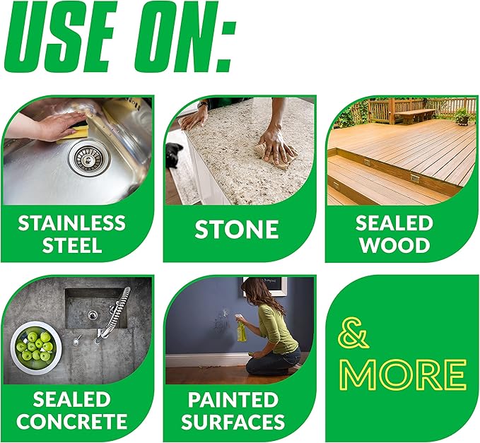 Simple Green All Purpose Cleaner Spray and Refill, Green, 3 Piece Set, 1 Count (Lemon)