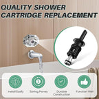 Dreyoo 2 Pack Compatible with 9742920 S742920 Pull and Turn Tub Shower Cartridge, Compatible with Pfister Avante Series Lavatory, Tub Faucet, Shower Valve Cartridge Replacement Part (Metal Stem)