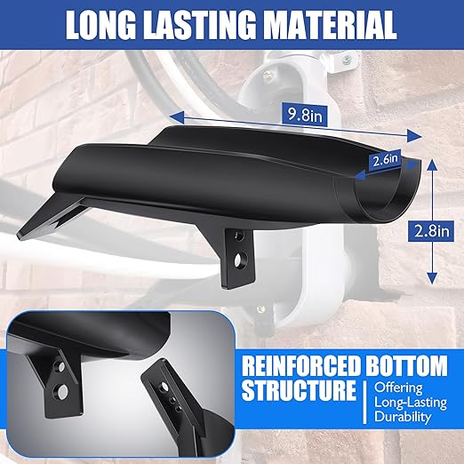 42200 LB Wire Guide for 2" LBs, Upgrade Shoehorn Wire Pulling Guide for Use with PVC & Metal LB Fitting, Bottom Reinforcement, Black