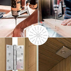 Bolt Dropper Stainless Steel Wood Screws - #12 x 1-1/4" Flat Head Phillips - 25 Pack - Silver Stainless Steel Self-Tapping Screws - Corrosion Resistant for Home Improvement - Indoor and Outdoor Use