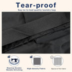 2-Pack Backpack Laundry Bags, Heavy Duty Laundry Bag Backpacks with Adjustable Shoulder Straps, Door Hanging Washing Bag, Laundry Hamper Lining for College Dorm, Travel, Laundromat