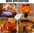 C7 Christmas Led Light Bulb, C7 Shatterproof Replacement Night Light Bulb, 0.6W Equivalent 7W Incandescent Bulb, Warm White 2200K, E12 Standard Base, 50Pack