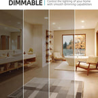 Par38 Halogen Flood Light Bulb 120V 90W, Dimmable PAR38 90W Light Bulbs, E26 Medium Base, Warm White, High Output Reflector Flood Lights for Indoor, 8 Pcs