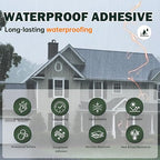 Clear Coating 1 Gallon, UV Defense, Concrete Sealer, Transparent Waterproof Adhesive & Invisible Waterproof Agent, Acrylic, for Roof, Wall, Indoor & Outdoor