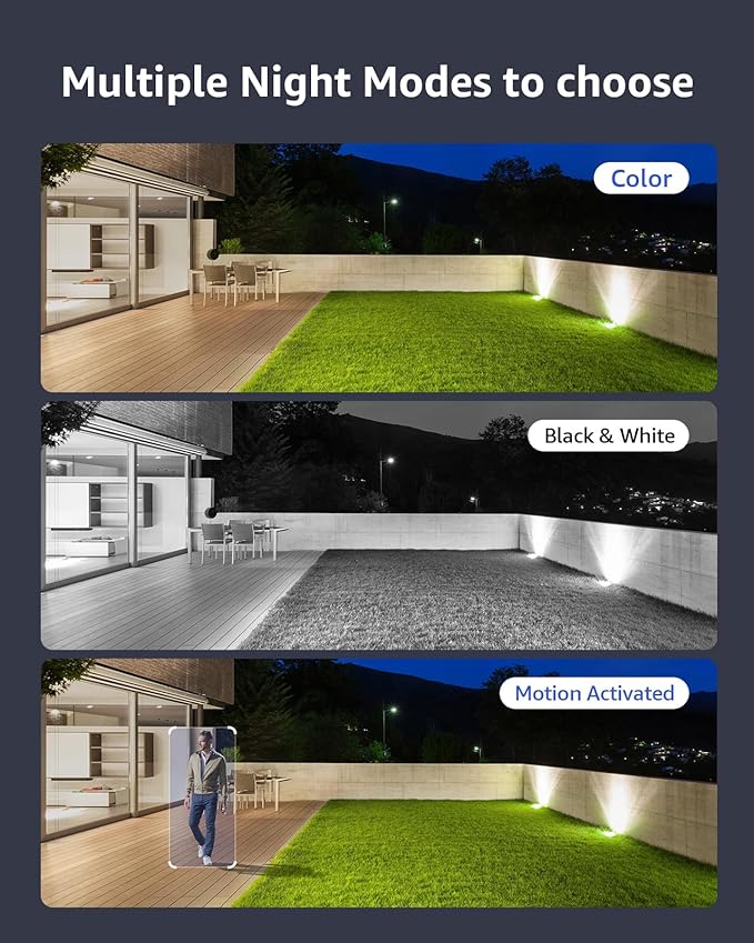 ANNKE 4K PoE Security Camera System, 12MP H.265+ 8CH NVR with 2TB Surveillance Grade HDD, 6Pcs 8MP IP Cams, Spotlight Color Night Vision, RTSP, IP67 Waterproof