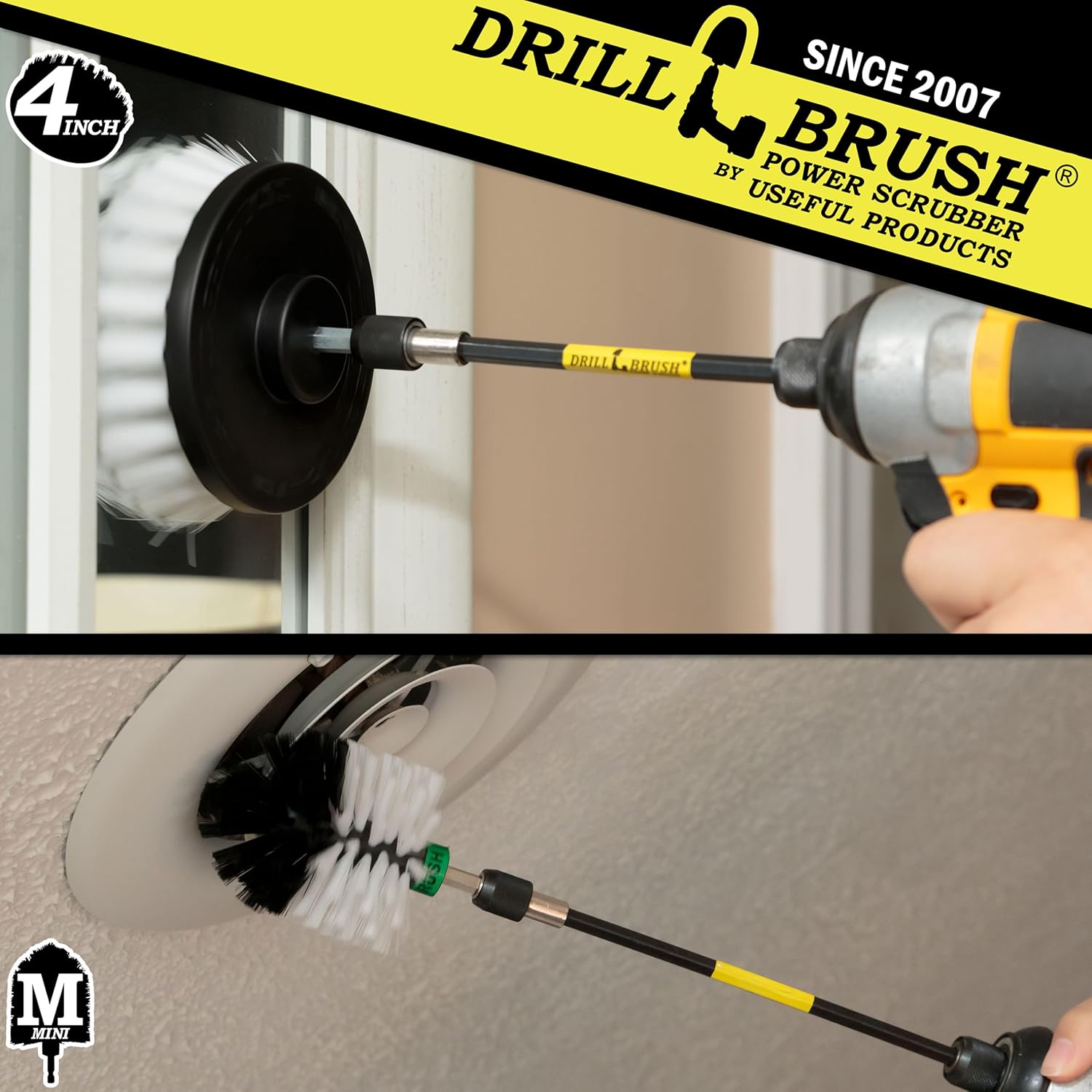 Car Cleaning Supplies - Truck Cleaning Accessories - Car Detailing Kit for Wheels - Rim Brush - Tire Cleaning Kit - Floor Mat Scrubber - Glass Cleaner - Leather Scrub Brush - Vehicle Carpet Cleaner