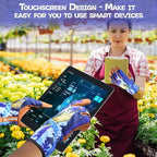 Leather-Gardening-Gloves for Women,Thorn-Proof Work-Gloves for Weeding,Digging,Planting,Pruning Yard garden Gloves