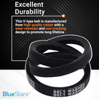 BlueStars Ultra Durable 27001006 Washer Drive Belt - Compatible with Amana Maytag Speed Queen Washers - Replaces 38174 WP27001006 40053601 40053606 PS11740577