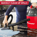 Vacmaster 2.5-Gallon* 2 Peak HP Wall Mountable Wet/Dry Vacuum – VOM205P 1101