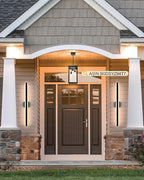 TODOLUZ 2-Pack 40-Inch LED Long Outdoor Wall Light Fixture, 30W IP65 Waterproof Exterior Linear Wall Mount Lighting, 5 Color Temperature Mode (3000K/3500K/4500K/5000K/6000K)