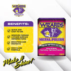 Wizards Metal Polish_Silver, Brass, Stainless & Aluminum Car Care 3oz-wt_11011