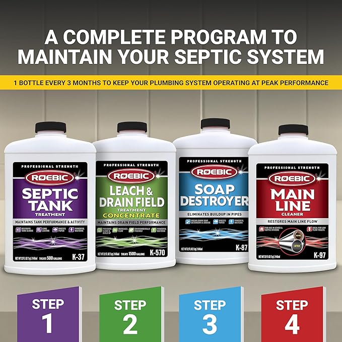 Roebic K-570-Q 32-Ounce Leach And Drain Field Opener Concentrate