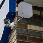 4 Pack Junction Box-6" x 6" x 3" IP65 ABS Plastic Dustproof Waterproof Electrical Box Project Junction Conduit Box for Electrical Outdoor Enclosure