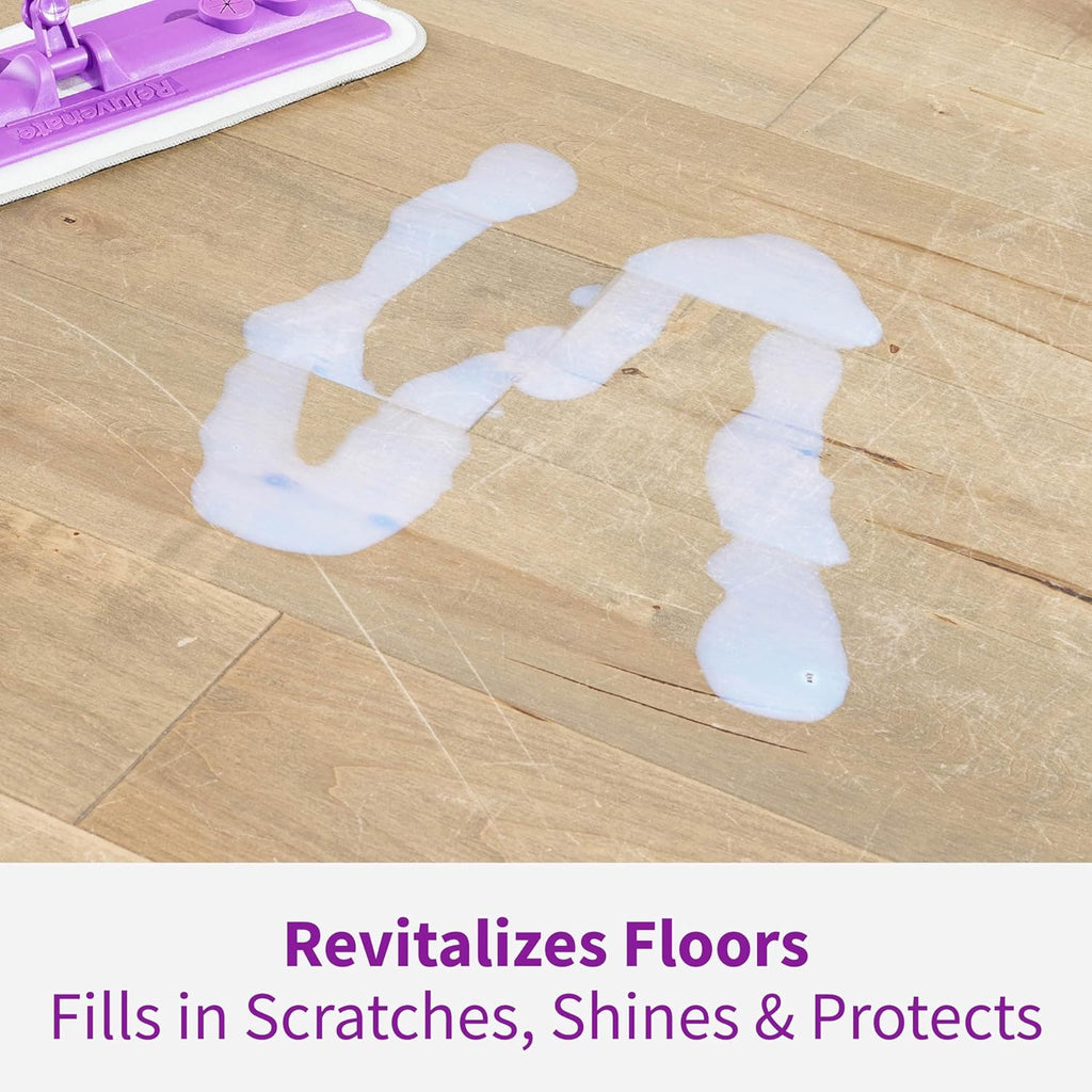 Rejuvenate All Floors Restorer and Polish Fills in Scratches Protects & Restores Shine No Sanding Required