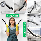 Hard Bristle Crevice Cleaning Brushes for Household use - Multifunctional Crevice Cleaning Tools for Housekeeping & Bathroom Cleaning Tools - Small Cleaning Brushes for Tight Spaces