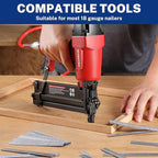 WORKPRO 5/8'' 18 Gauge Brad Nails, 6000 Count Finishing Nails, Universal Brad Nail Gun Nails for Pneumatic & Electric Brad Nailers