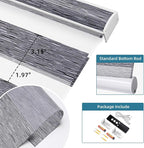 SmartWings Motorized Zebra Shades Work with HomeKit, Alexa, Google Home, 60% Blackout Light Filtering Day Night Sheer Blinds, Privacy Light Control, for Home/Office, Customized, Dreamscape