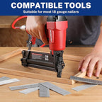 WORKPRO 1-1/2" 18 Gauge Brad Nails, 6000 Count Universal Brad Nails for Pneumatic, Electric Brad Nailer