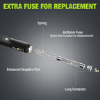 WORKPRO Portable Tire Inflator, 7.2V/12V Small/Mid/Large Air Compressor, Digital Display, Auto Shut-Off, 5 Modes, LED Light, High Airflow, for Car, Motorcycle, Bike, Balls