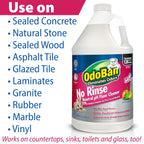 OdoBan Pet Solutions No Rinse Neutral pH Floor Cleaner Concentrate, Made in the USA, Splash O' Citrus Scent, 2 Gallons