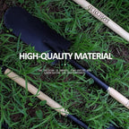 Drain Spade Shovel, Garden Drain Spade, Trenching Shovel, Woode D-Handle, Steel Y-Grip, 45 Inch Spade for Digging Transplanting & Edging