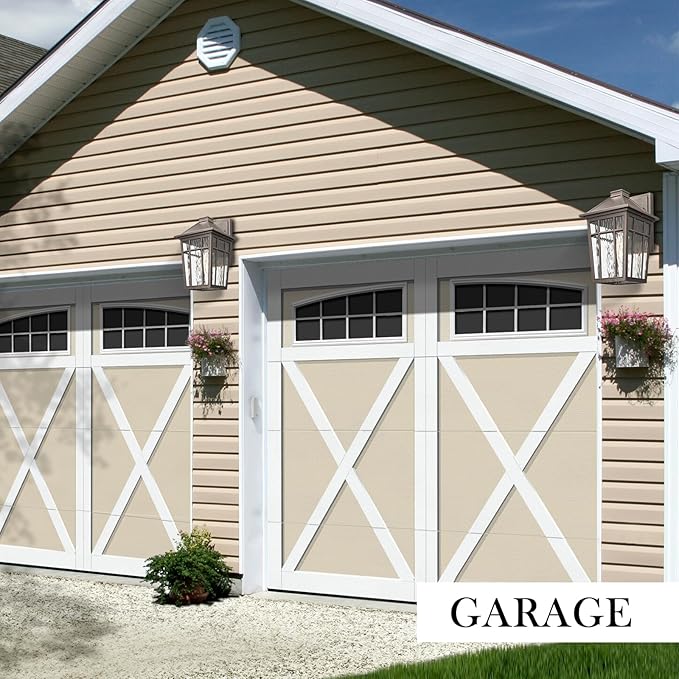 Darkaway Large Outdoor Sconce Lights Wall Light Fixtures,14inch Exterior Porch Light Outdoor Sconce Anti-Rust Outside Light with Water Ripple Glass for Patio Yard Garage, 2 Pack