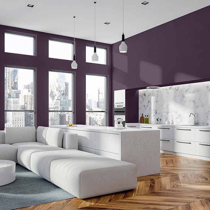 Rust-Oleum Color Spark Interior Paint and Primer in One, Semi-Gloss, Hocus Pocus, 1 Gallon