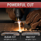 YESWELDER CUT-65DS PLUS Plasma Cutter, 65Amp 110V/220V Non-High Frequency Non-Touch Pilot Arc 4-In-1 Plate Cutting/Grid Cutting/Gouging/Marking Multifunctional Plasma Cutting Machine