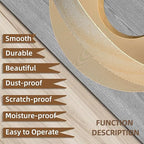 GSCIT Club Birch Edge Banding, 2 inch x 50ft roll of Veneer Edge Banding -Pre-glued Flexible, Real Wood Tape Banding for Cabinet Repair Furniture Restoration