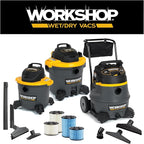 WORKSHOP Wet/Dry Vacs Shop Vacuum Accessories WS25030A Carpet and Hard Floor Nozzle Vac Attachment for Wet Dry Vacuum Cleaners, Fits Most 1-1/4-inch and 2-1/2-inch Extension Wands