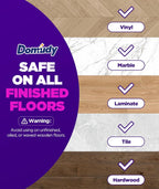 4-Layer Super Absorbent Pad Refills for Swiffer Wet Jet Mop, Heavy Duty & No-Shedding Mopping Pads Refill, Disposable Streak-Free Cleaning for All Sealed Floors, 60 Pack