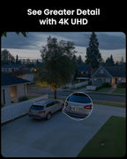 ZOSI 16CH 4K PoE Security Camera System,8pcs 4K C186 Aurora Lux Outdoor PoE Cameras with True Full Color Night Vision,Person Vehicle Detection,2 Way Audio,8MP 16CH NVR with 4TB HDD for 24/7 Recording