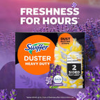 Swiffer Dusters Refill for Cleaning, Feather & Microfiber Duster Alternative, Lavender Scent, 24 Count