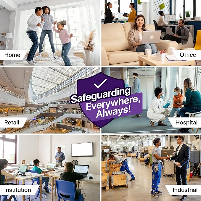 Simply 20x25x4 Air Filter, MERV 13, MPR 1500, 1 Pack, Furnace Air Filter for HVAC (Actual Size:19.5"x24.5"x3.63") DUST, Pet, & Allergy Control