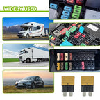 5A DC 12V-14V Auto Reset Circuit Breaker ATC/ATO Low Profile T1 Mini Blade Fuses Breakers for Car Trucks Marine Boat RV Solar and More,2 Pack