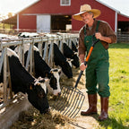 Pitchfork for Gardening, 10 Tines Pitch Fork with Non-Slip Handle, Heavy Duty Pitch Fork for Mulching, 45 Inches