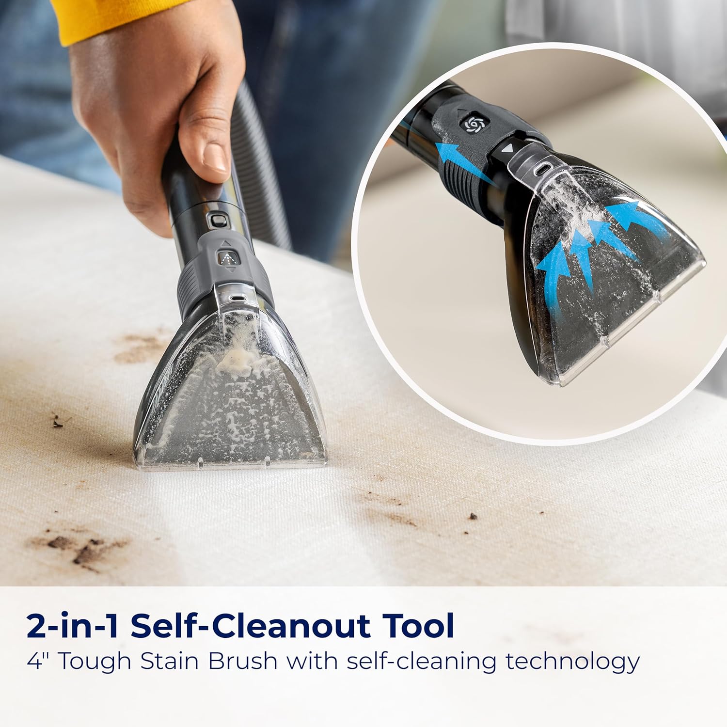 BISSELL TurboClean PET, Upright Carpet & Upholstery Cleaner, 3948