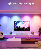 Recessed Lighting 6 Inch with App & Voice Control, 1200LM RGBCW Smart Ceiling Light Work with Alexa & Google, Dimmable LED Recessed Lighting 6 Inch with Timer Music Sync Can Lights, 6 Pack