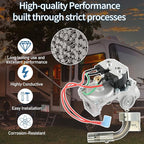 93844 RV Water Heater Solenoid Gas Valve & 91638 Main Burner Kit, Compatible with Atwood 6-Gallon Models G6A-8E, G6A-6E, GCH6-4E, GH6-6E, GCH6A-7E, GC6AA-10E, Replaces# 93844, 93870, 93321, 92078