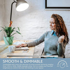 Linkind Dimmable A19 LED Light Bulbs, 60W Equivalent, E26 Base, 5000K Daylight, 9.5W 840 Lumens 120V, UL Listed FCC Certified, Pack of 24