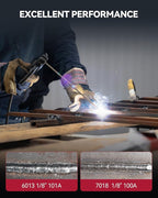 ARCCAPTAIN Stick Welder 110V 130A Mini Welder, Portable MMA ARC Welder Machine for Just One Step, IGBT Inverter Welding Machine with Hot Start, Arc Force, Anti-Stick