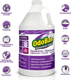 OdoBan Professional Disinfectant and Odor Eliminator Concentrate, Made in the USA, Lavender Scent, 2-Pack, 1 Gallon Each