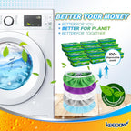 KEEPOW Reusable Microfiber Mop Pads for Swiffer Sweeper Mop, Washable Wet Pad Refills for Wet & Dry Use, Microfiber Dry Sweeping Cloths for Hardwood Floor Cleaning, 10 Pack (Mop is Not Included)