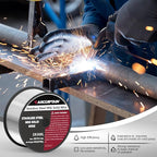 ARCCAPTAIN Stainless Steel MIG Solid Wire ER308L, .035-Diameter 2-Pound Stainless Steel Wire with Low Splatter Compatible With Lincoln Miller Forney Harbor MIG Welder