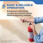 Kidde Fire Extinguisher for Boats, Single-Use 2A10BC