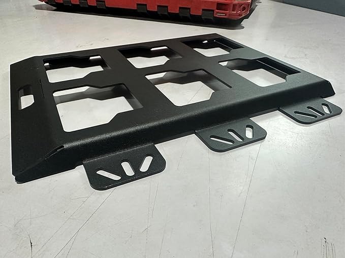 for milwaukee packout wall mount Packout Mounting Plate, Metal Base for Milwaukee Toolboxes, milwaukee mounting plate Wall or Floor Mount (1 Half Width Black)